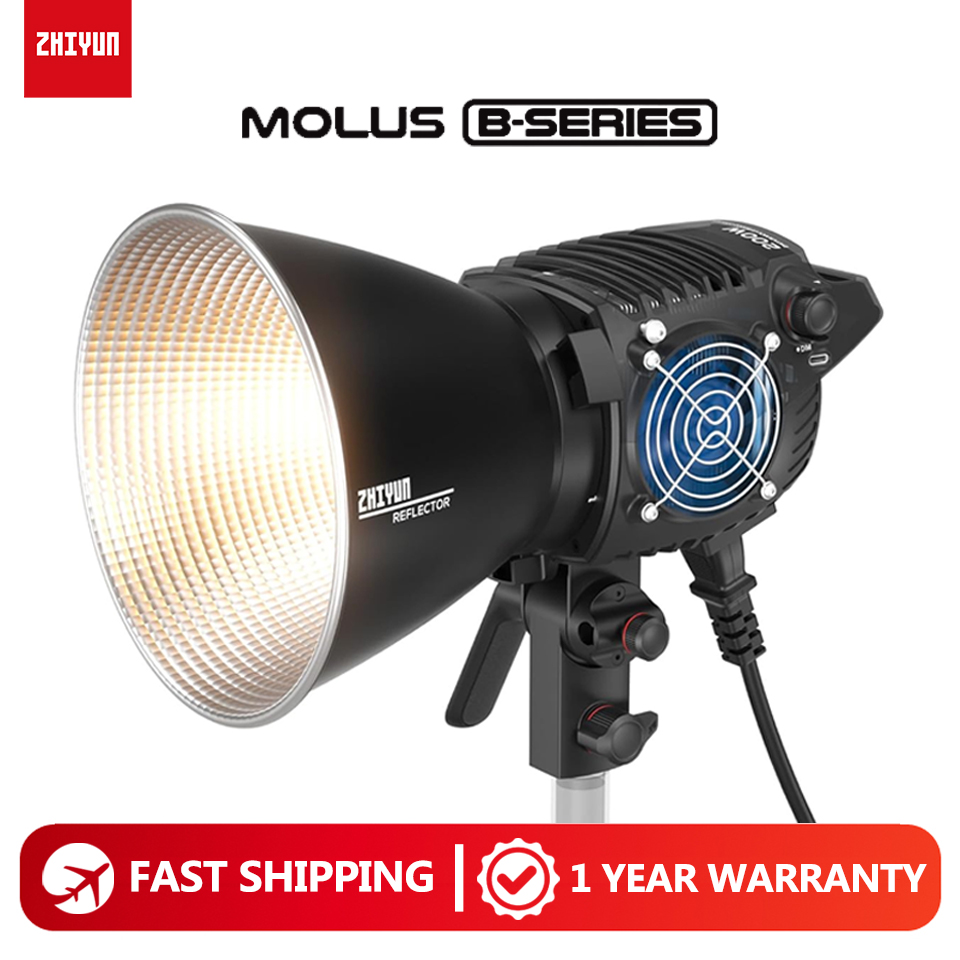Outdoor Lighting Video Shooting - ZHIYUN MOLUS B500 500W 2700K to