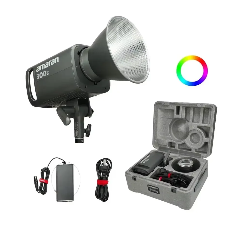 Outdoor Lighting Video Shooting - Aputure amaran 300C RGB Video Light
