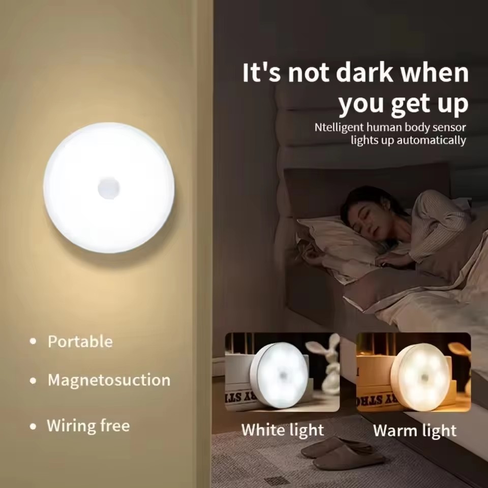 USB Rechargeable LED Night Lig - Outdoor Lighting Sensor recension och pris