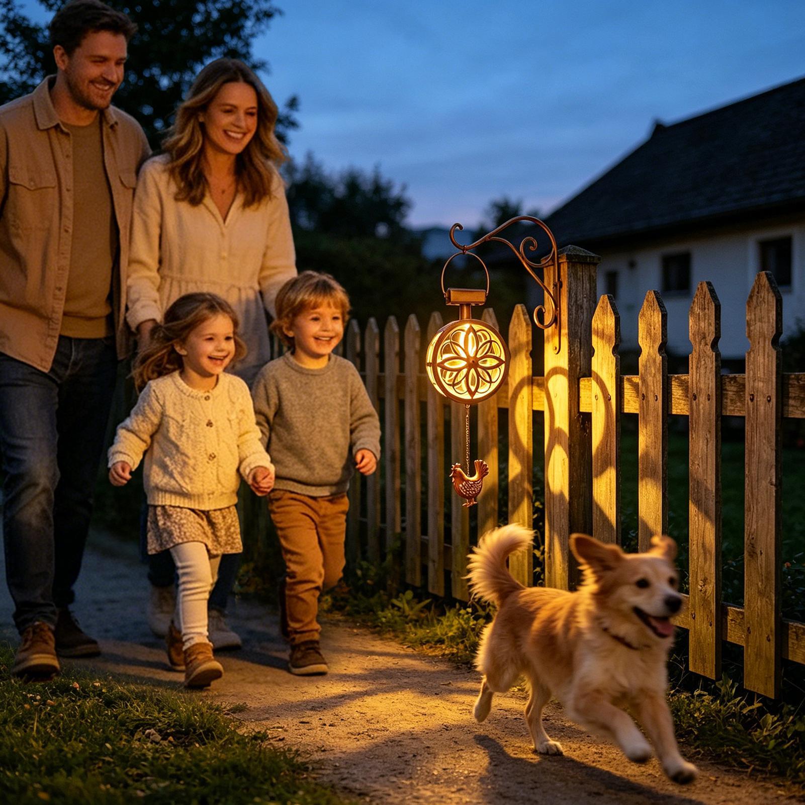Solar Outdoor Hanging Pendant  - Outdoor Lighting Yard Decoration recension och pris