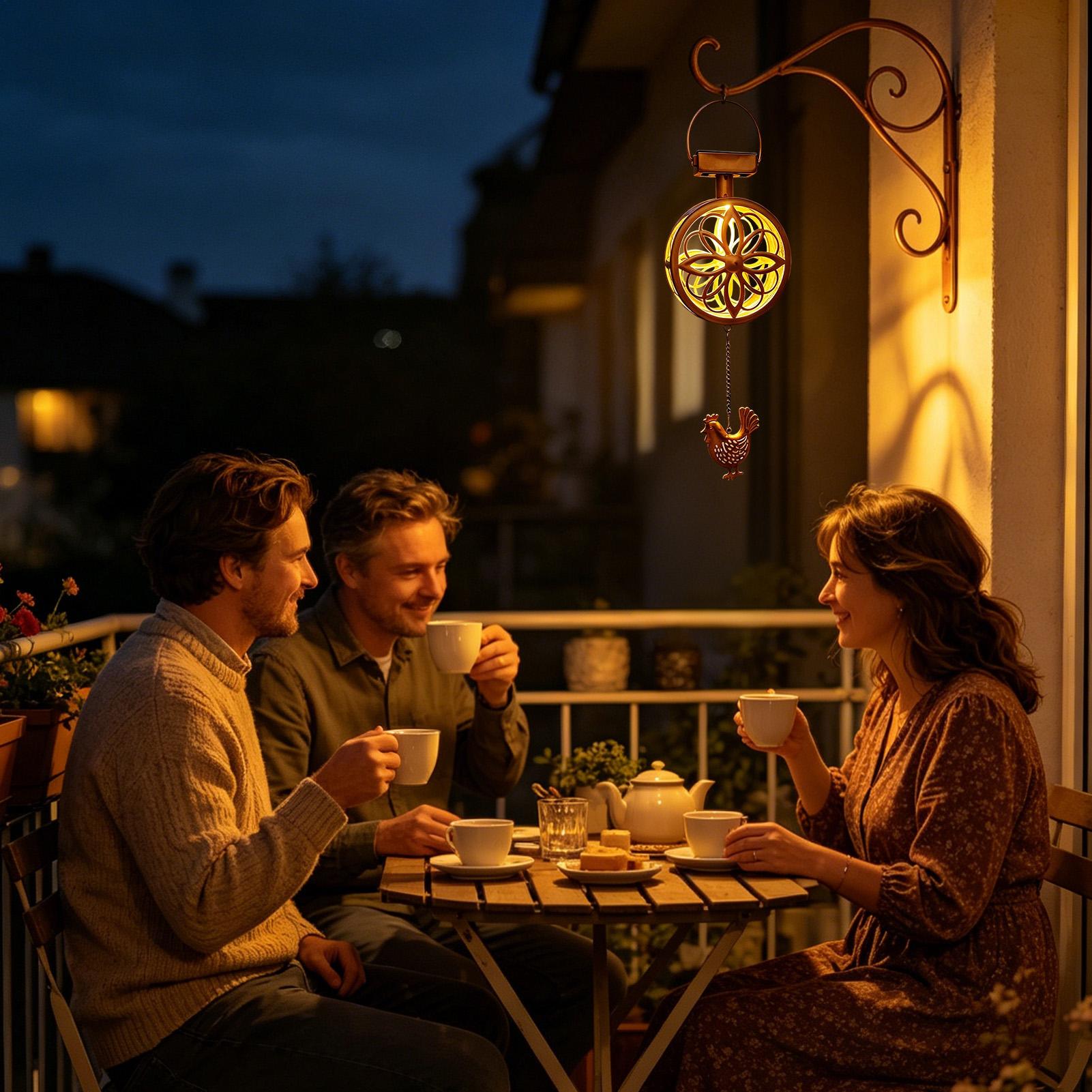 Solar Outdoor Hanging Pendant  - Outdoor Lighting Yard Decoration recension och pris