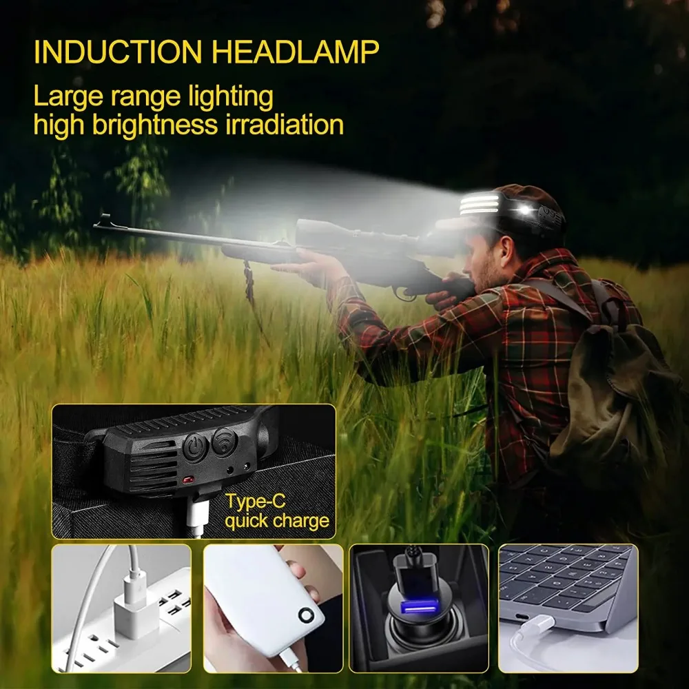 Rechargeable COB LED Induction - Outdoor Lighting Sensor recension och pris