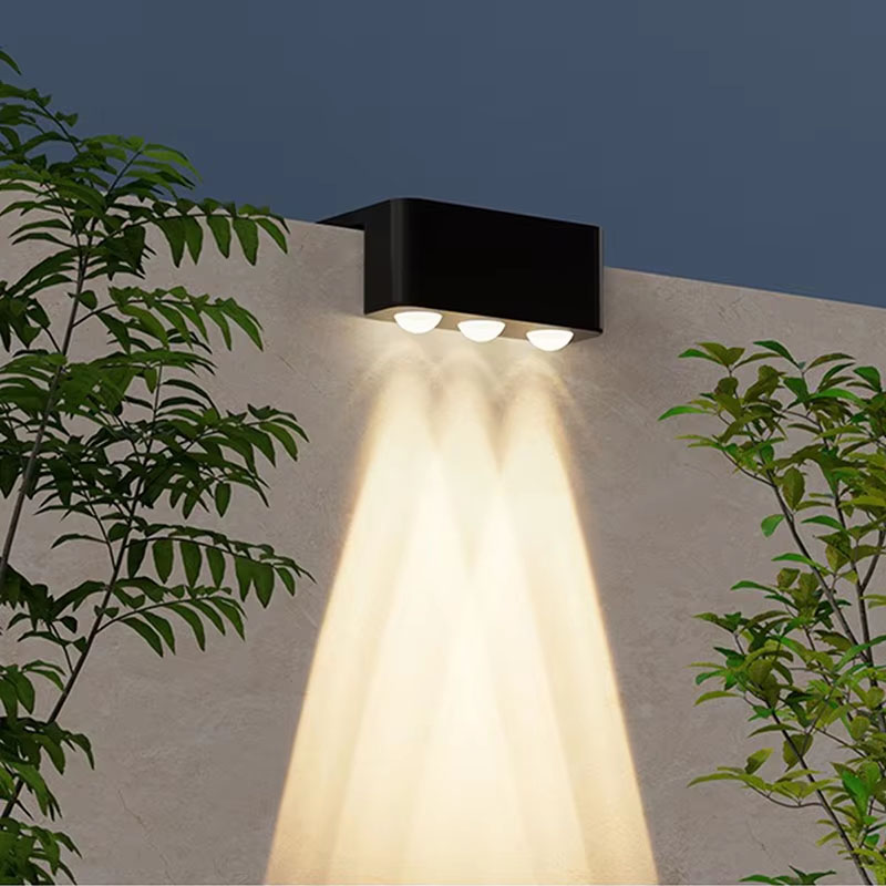 1/2/4PCS  Solar Wall Light Out - Outdoor Lighting On Fence recension och pris