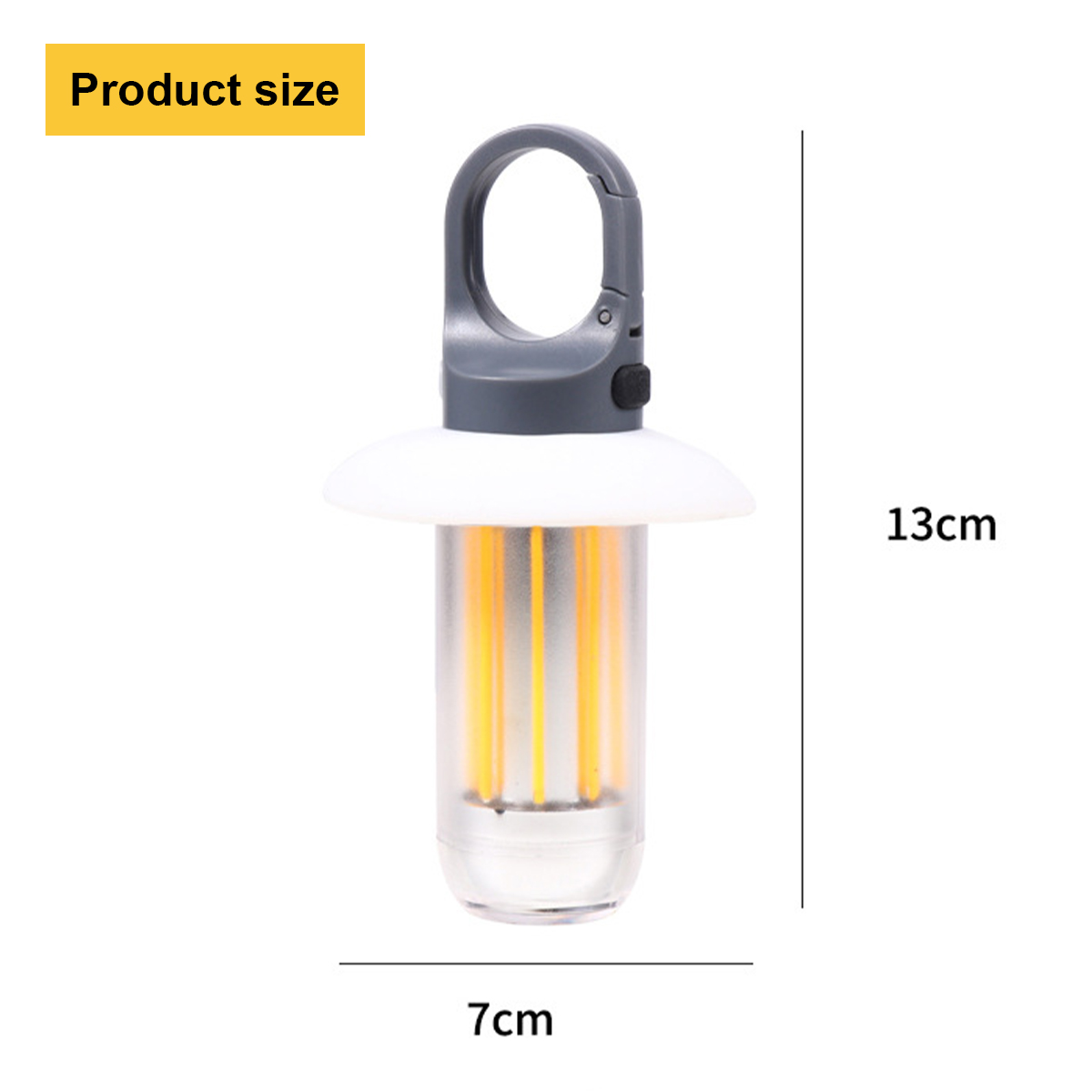Usb Rechargeable Led Camping L - Outdoor Lighting On Fence recension och pris