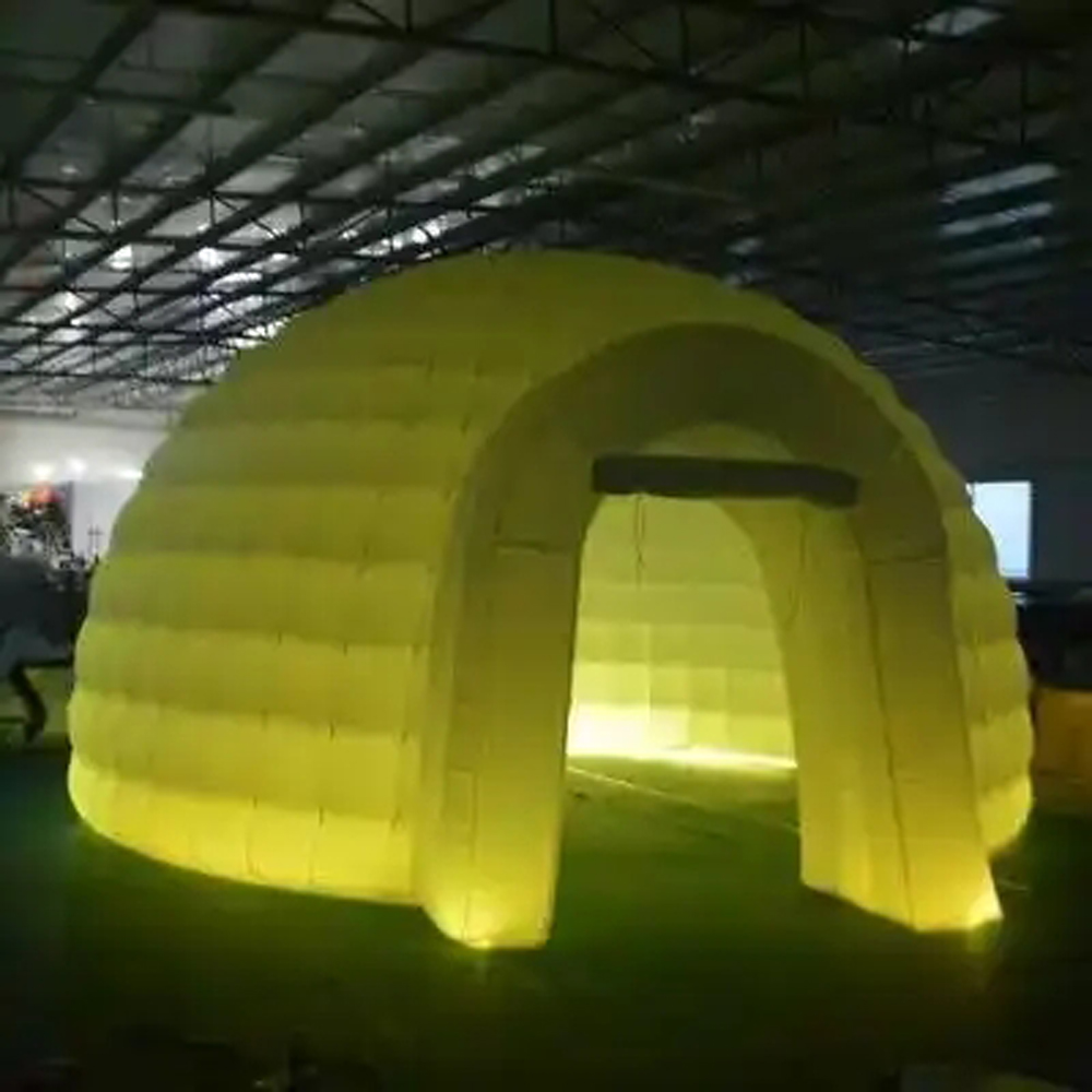 White Outdoor Lawn Inflatable  - Outdoor Lighting Rental For Party recension och pris