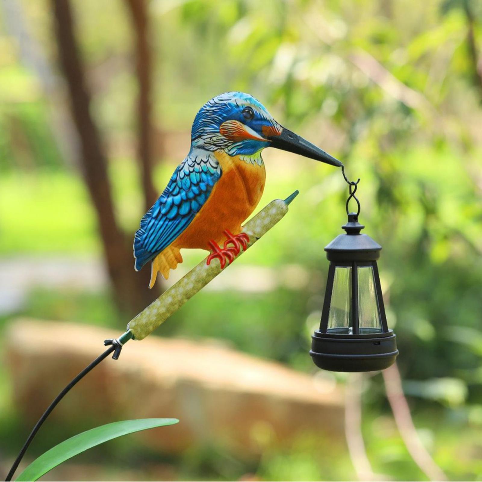 Solar Powered Kingfisher Light - Solar Path Light recension och pris