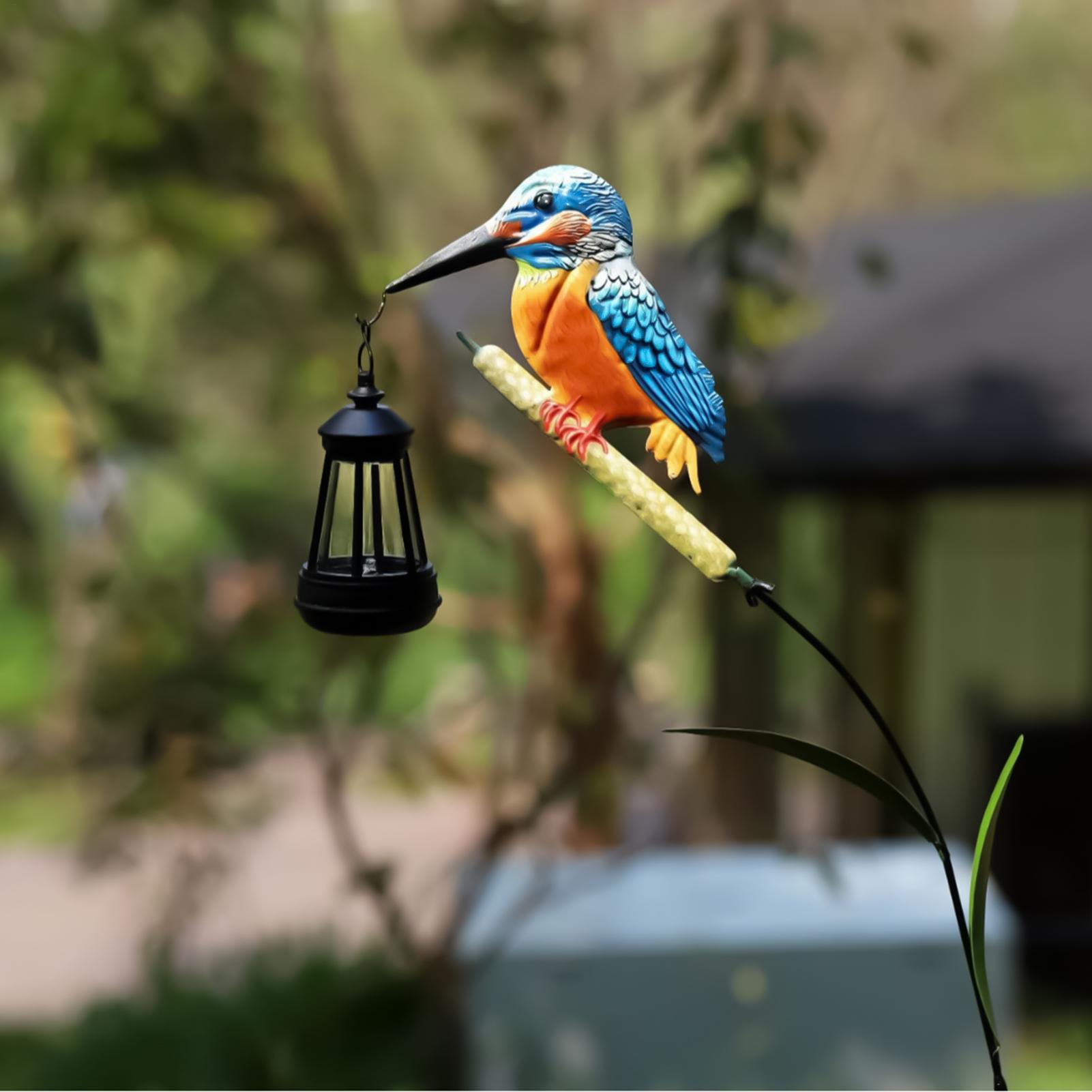 Solar Powered Kingfisher Light - Solar Path Light recension och pris