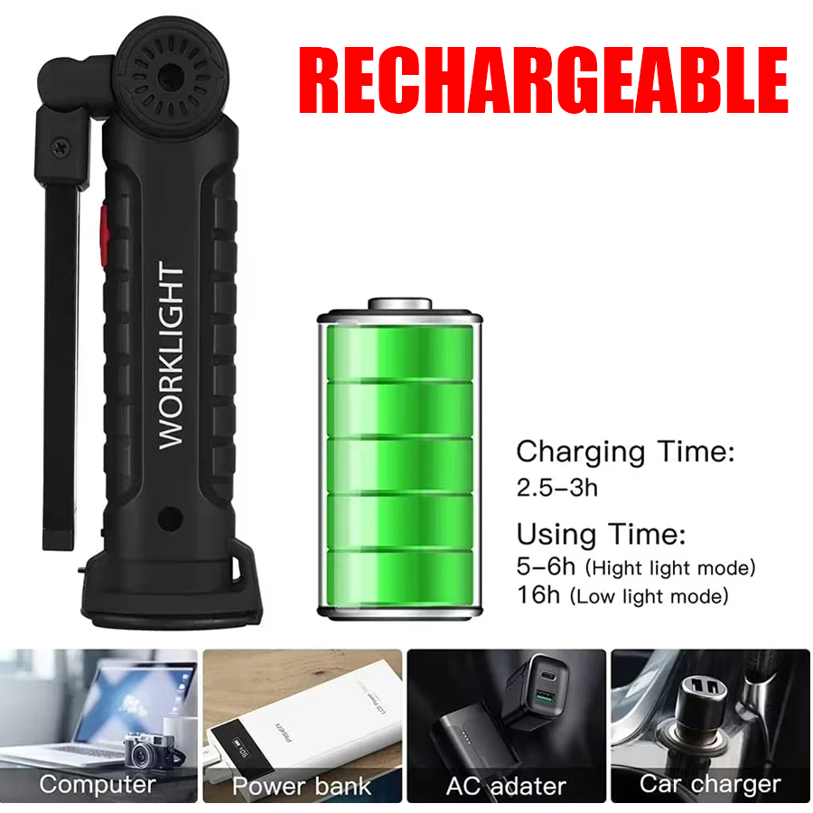 Portable LED Flashlight with M - Outdoor Lighting Bulbs recension och pris