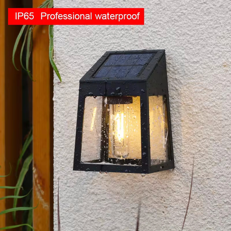 Solar Wall Light Outdoor Water - Solar Path Light recension och pris