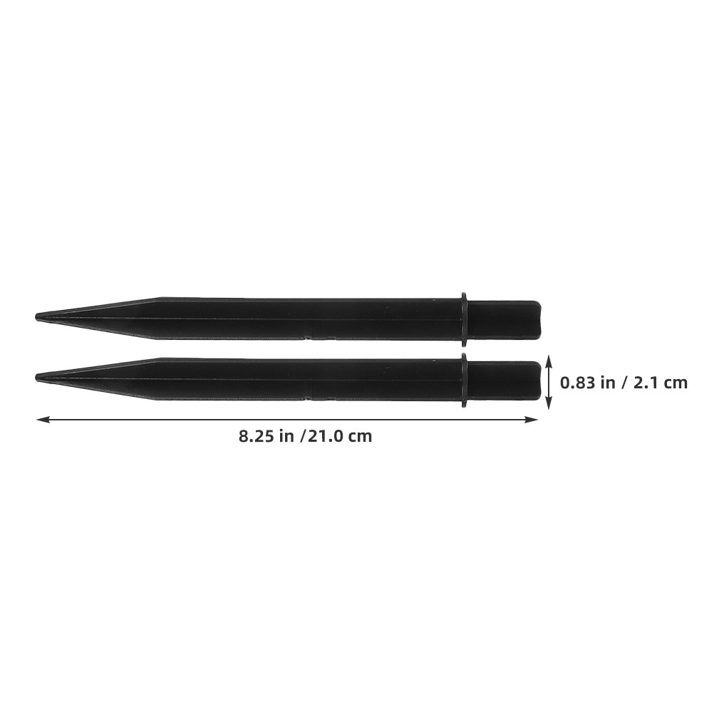 15Pcs Black Ground Stakes for  - Solar Path Light recension och pris