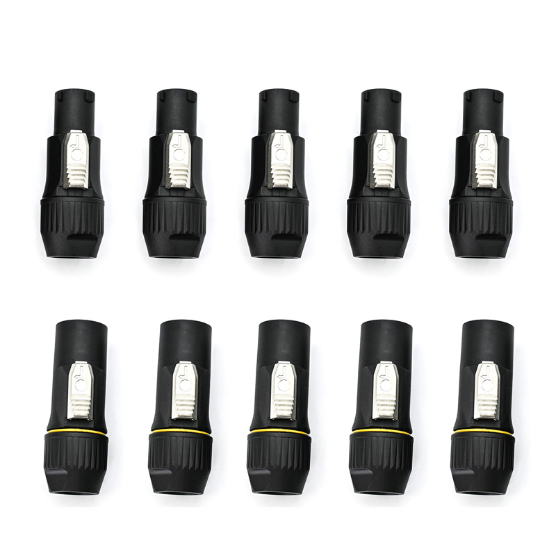 10pcs Waterproof Powercon True - Outdoor Lighting Connectors recension och pris