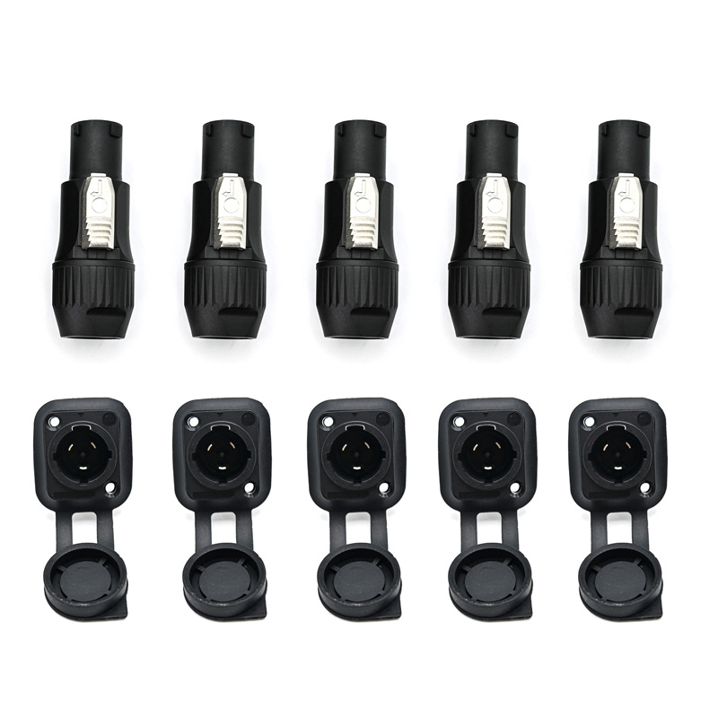 10pcs Waterproof Powercon True - Outdoor Lighting Connectors recension och pris