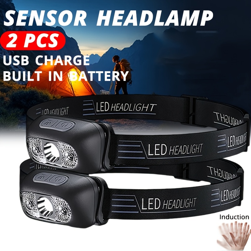 Strong Light Headlamp Portable - Outdoor Lighting Sensor recension och pris