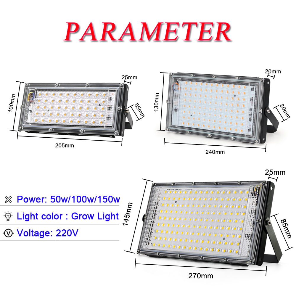 LED Flood Light 50/96/144 LEDs - Outdoor Lighting Garage recension och pris