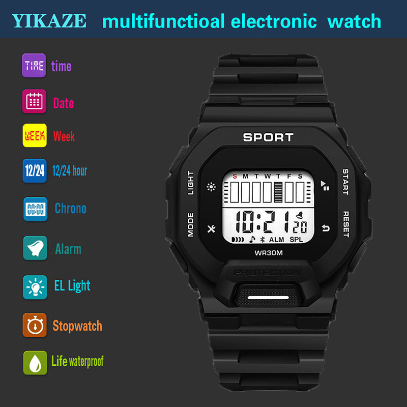 YIKAZE Men's Sports Watch Wate - Outdoor Lighting Trends recension och pris