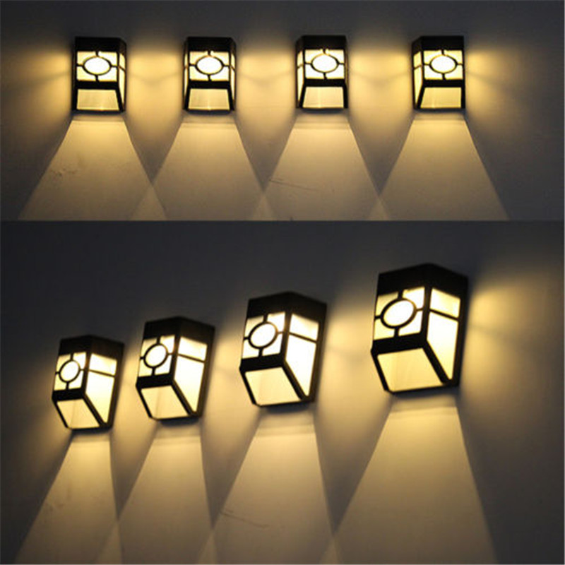 Solar Powered Wall Mount LED L - Outdoor Lighting Wall Mount recension och pris