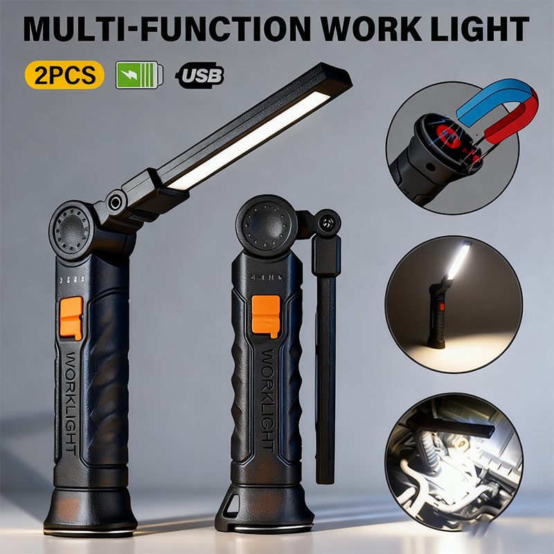 Portable COB LED Flashlight US - Outdoor Lighting Bulbs recension och pris