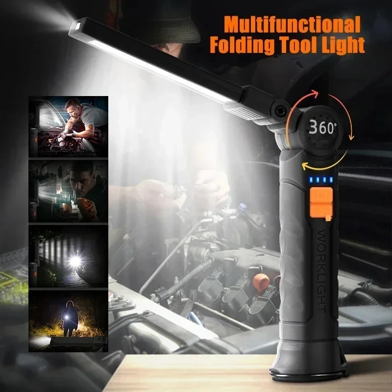 Portable COB LED Flashlight US - Outdoor Lighting Bulbs recension och pris