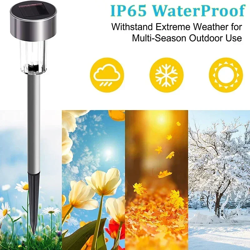 10Pcs Solar Lights Outdoor Gar - Outdoor Lighting On Fence recension och pris