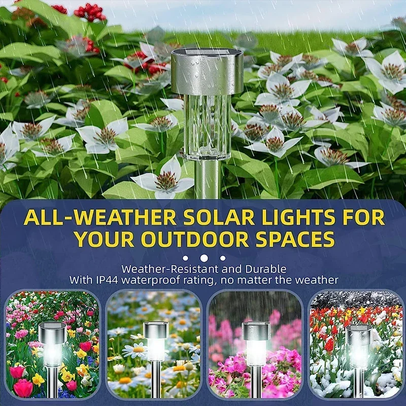 10Pcs Solar Lights Outdoor Gar - Outdoor Lighting On Fence recension och pris