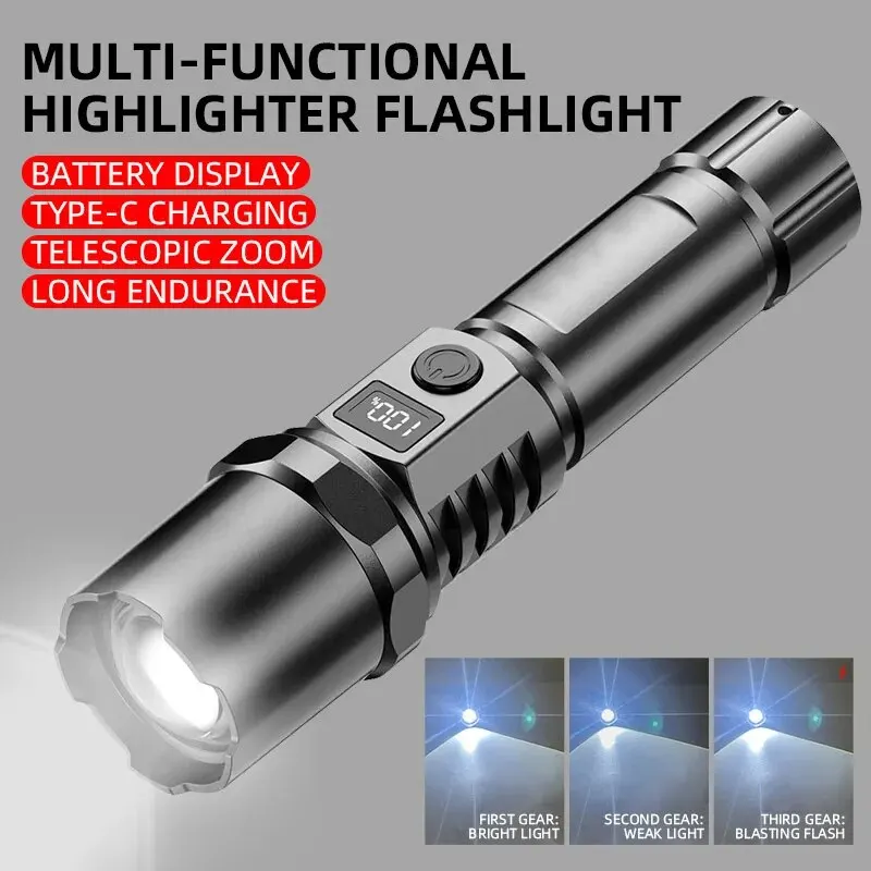 Powerful Led Handheld Flashlig - Outdoor Lighting Bulbs recension och pris