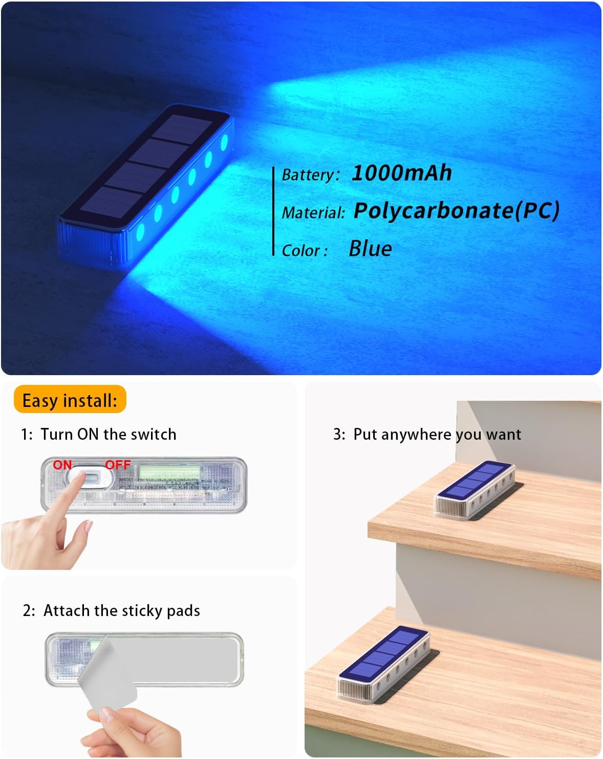 Outdoor Solar Deck Lights LED  - Outdoor Lighting Driveway recension och pris