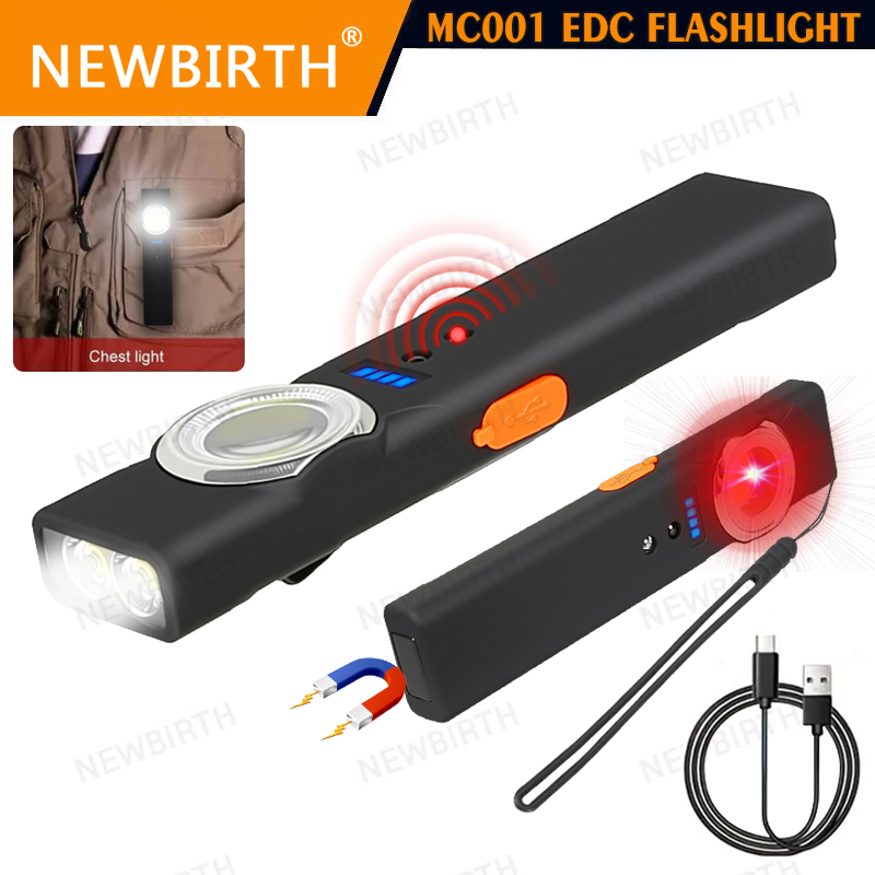 Portable Sensor LED Flashlight - Outdoor Lighting Sensor recension och pris