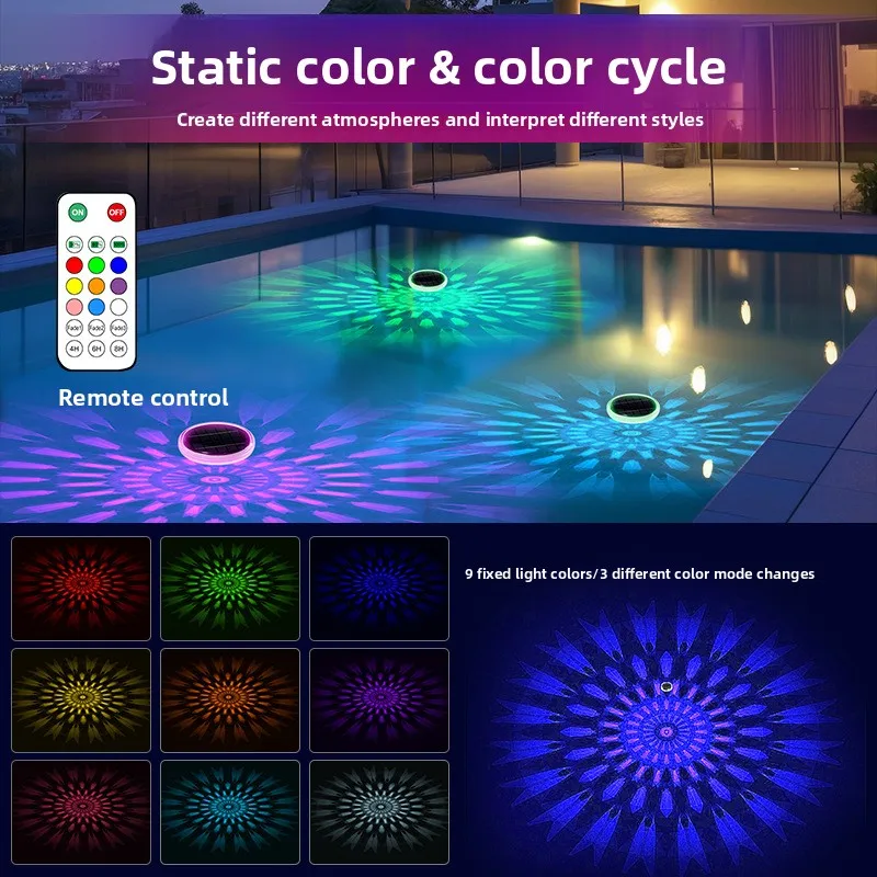Solar-powered outdoor water fe - Outdoor Lighting And Landscape recension och pris