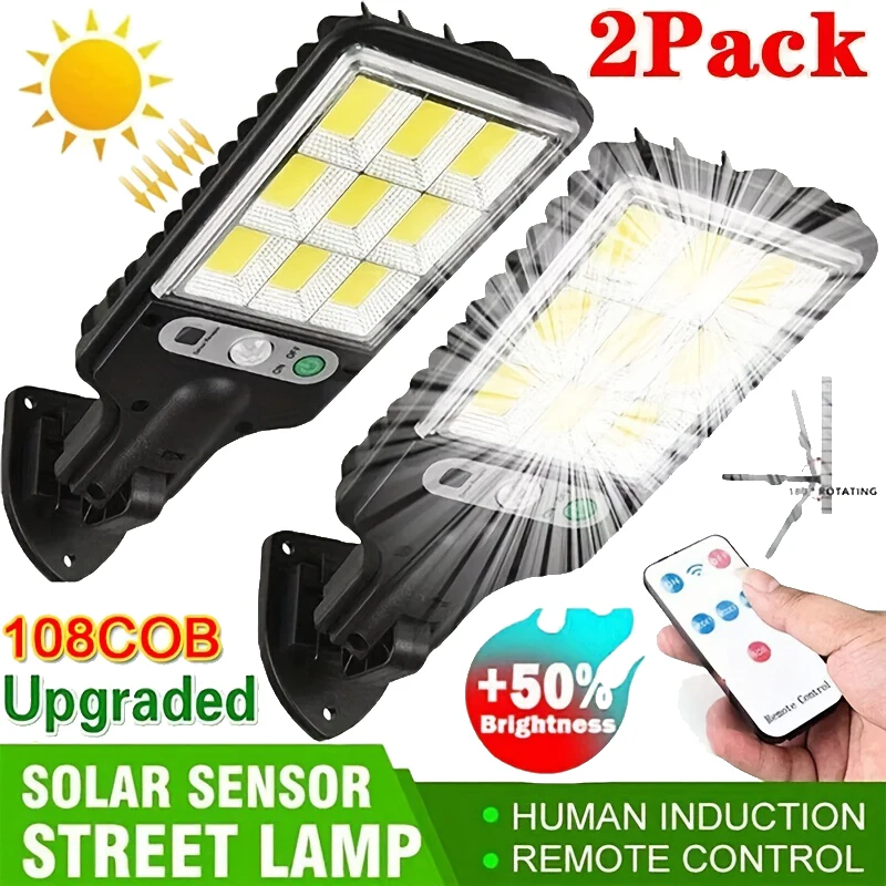 Powerful LED Solar Outdoor Led - Outdoor Lighting Garage recension och pris