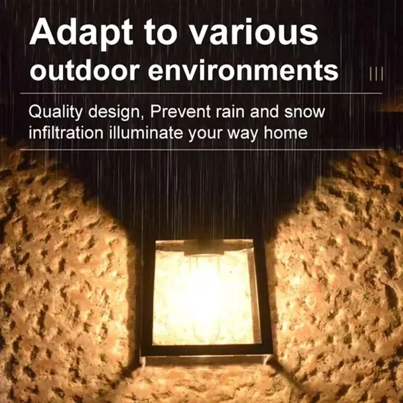 Outdoor Solar Tungsten Wall Li - Outdoor Lighting Garage recension och pris