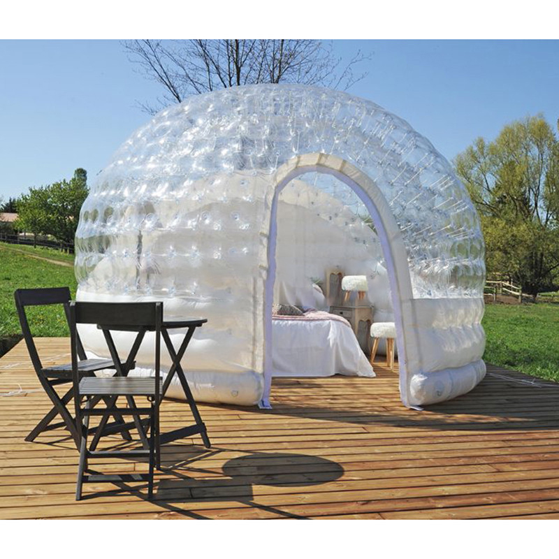 Inflatable Bubble Tent, Clear  - Outdoor Lighting Rental For Party recension och pris