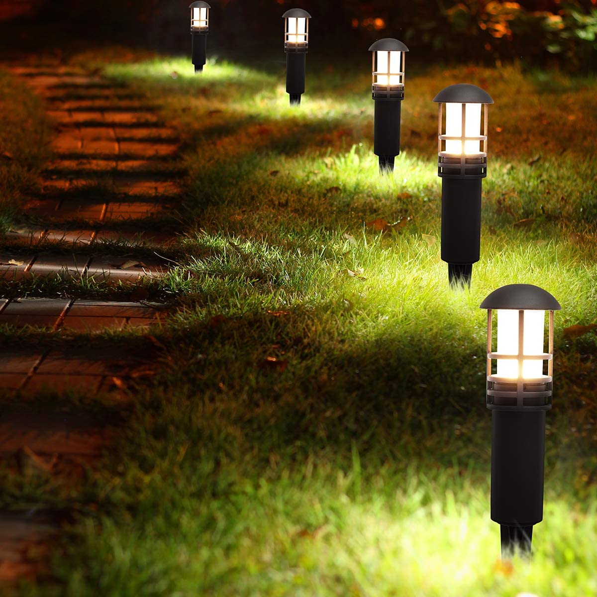 8Pcs LED Outdoor Garden Lawn L - Outdoor Lighting Driveway recension och pris