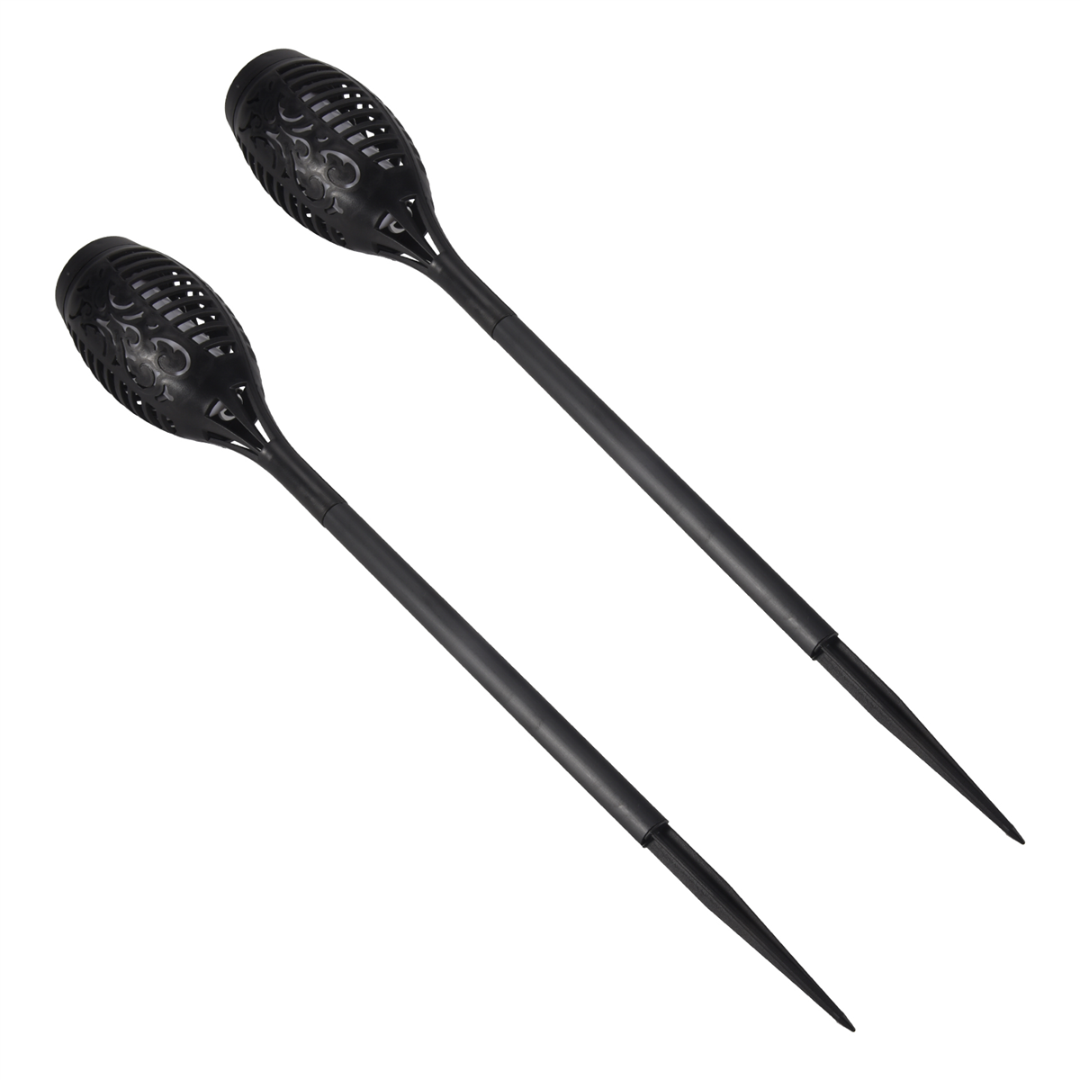 Y17A 2 Pcs LED Solar Flame Lig - Outdoor Lighting And Landscape recension och pris