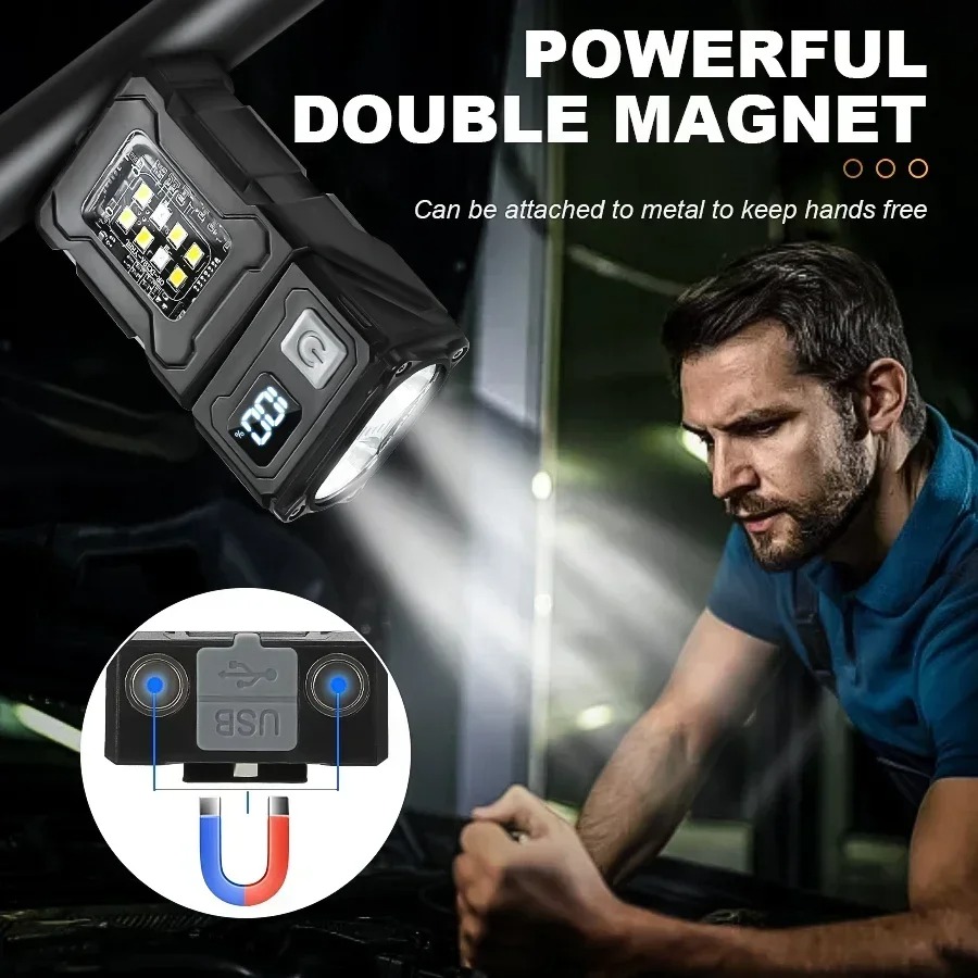 Mini USB Recharge LED Flashlig - Outdoor Lighting Lumen recension och pris