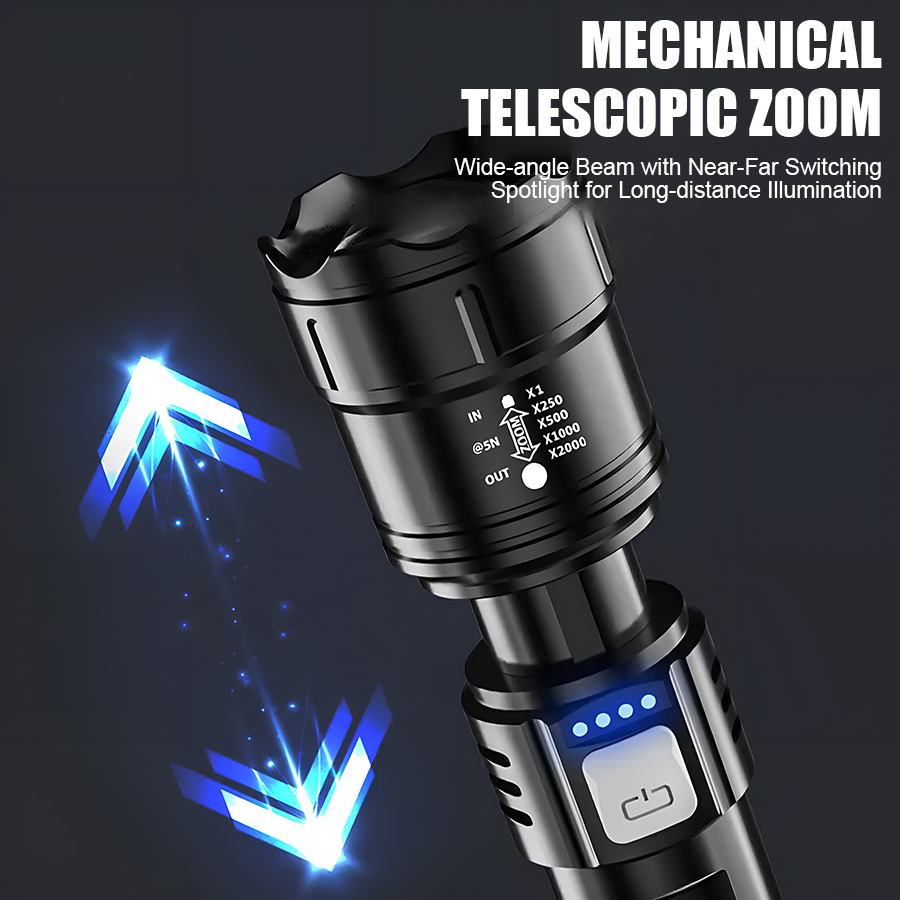 High Power P50 LED Flashlight  - Outdoor Lighting Bulbs recension och pris