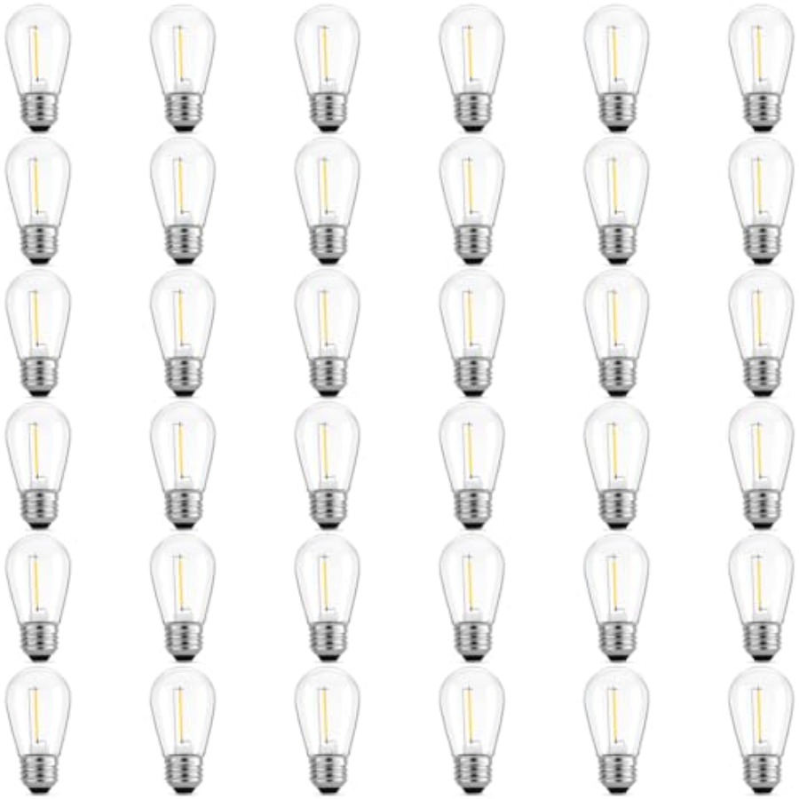 36 Pack S14 LED Bulbs for Outd - Outdoor Lighting Bulbs recension och pris