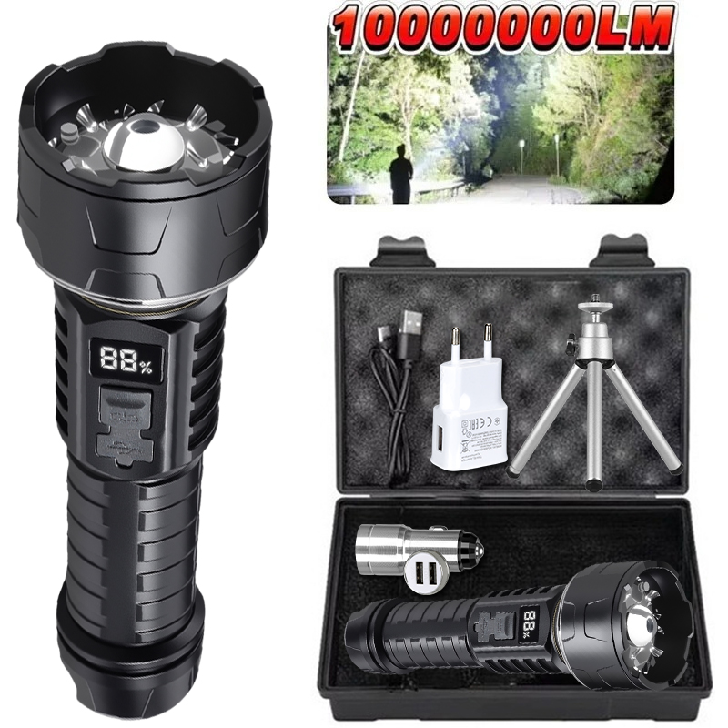 COB LED Flashlight Rechargeabl - Outdoor Lighting Bulbs recension och pris