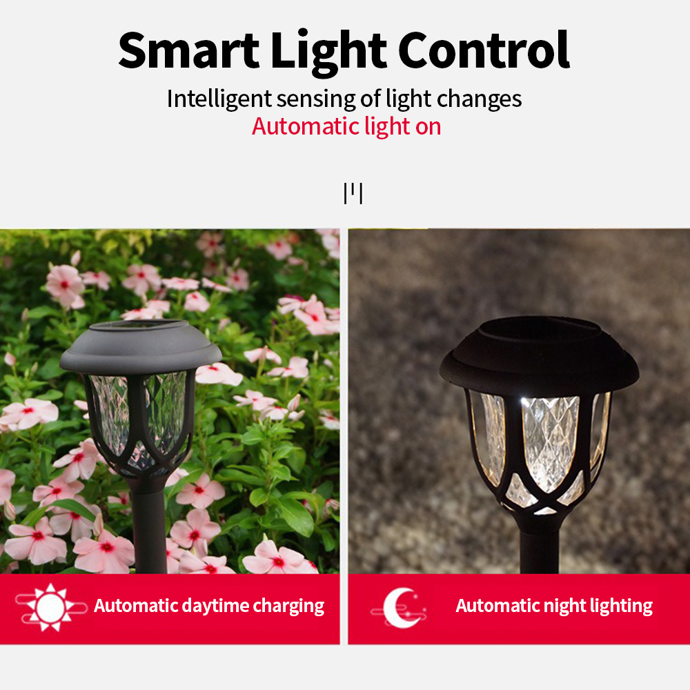 LED Solar Courtyard Lamp Outdo - Solar Path Light recension och pris
