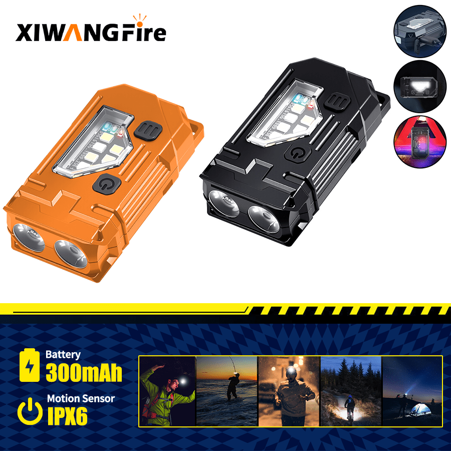 Mini Keychain EDC Flashlight - - Outdoor Lighting Lumen recension och pris
