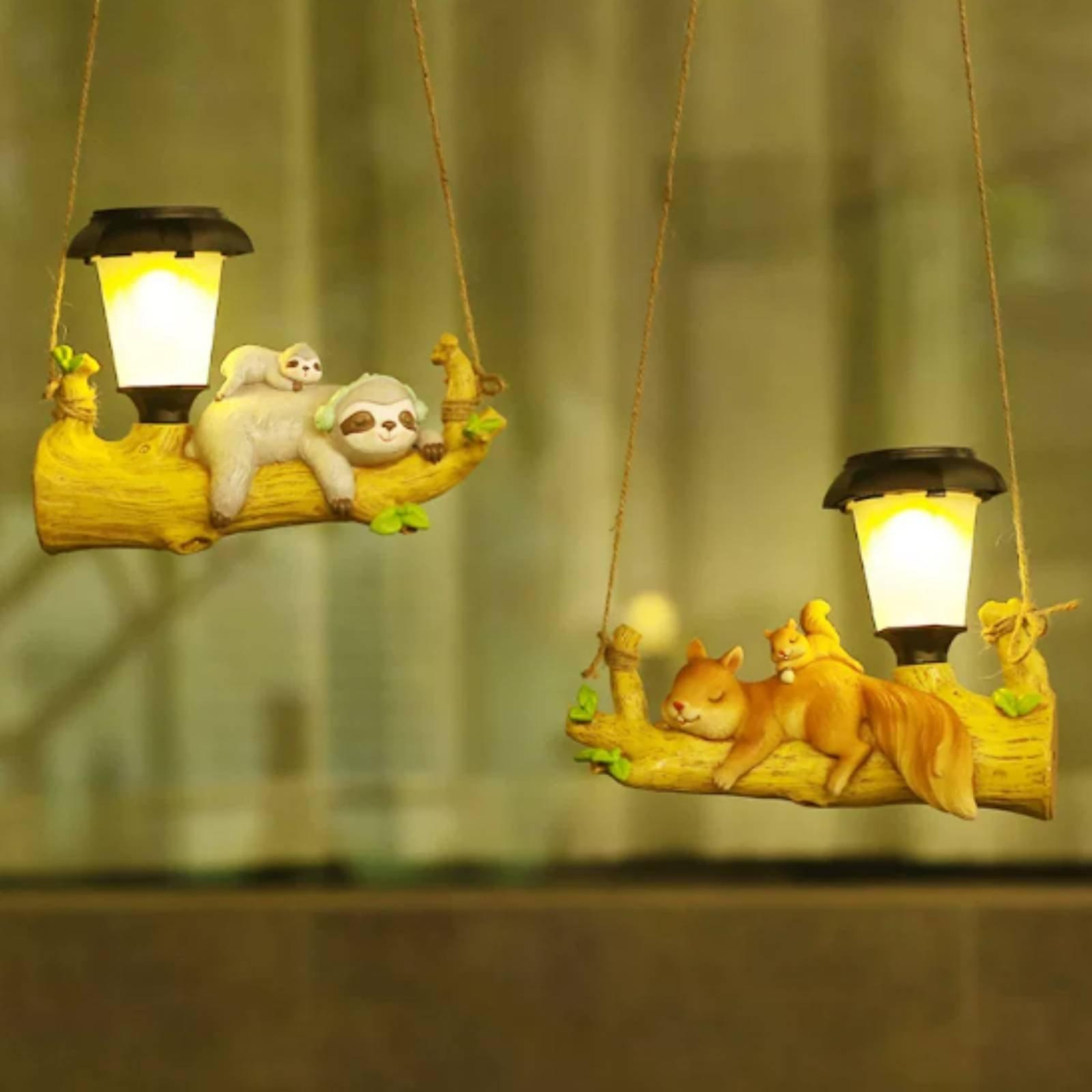 Resin Solar Outdoor Hanging Li - Outdoor Lighting Yard Decoration recension och pris
