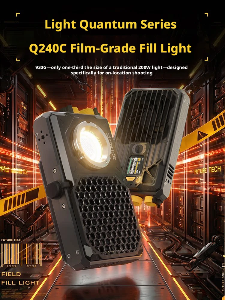 Sidande Q240C 240W Full Color  - Outdoor Lighting Video Shooting recension och pris