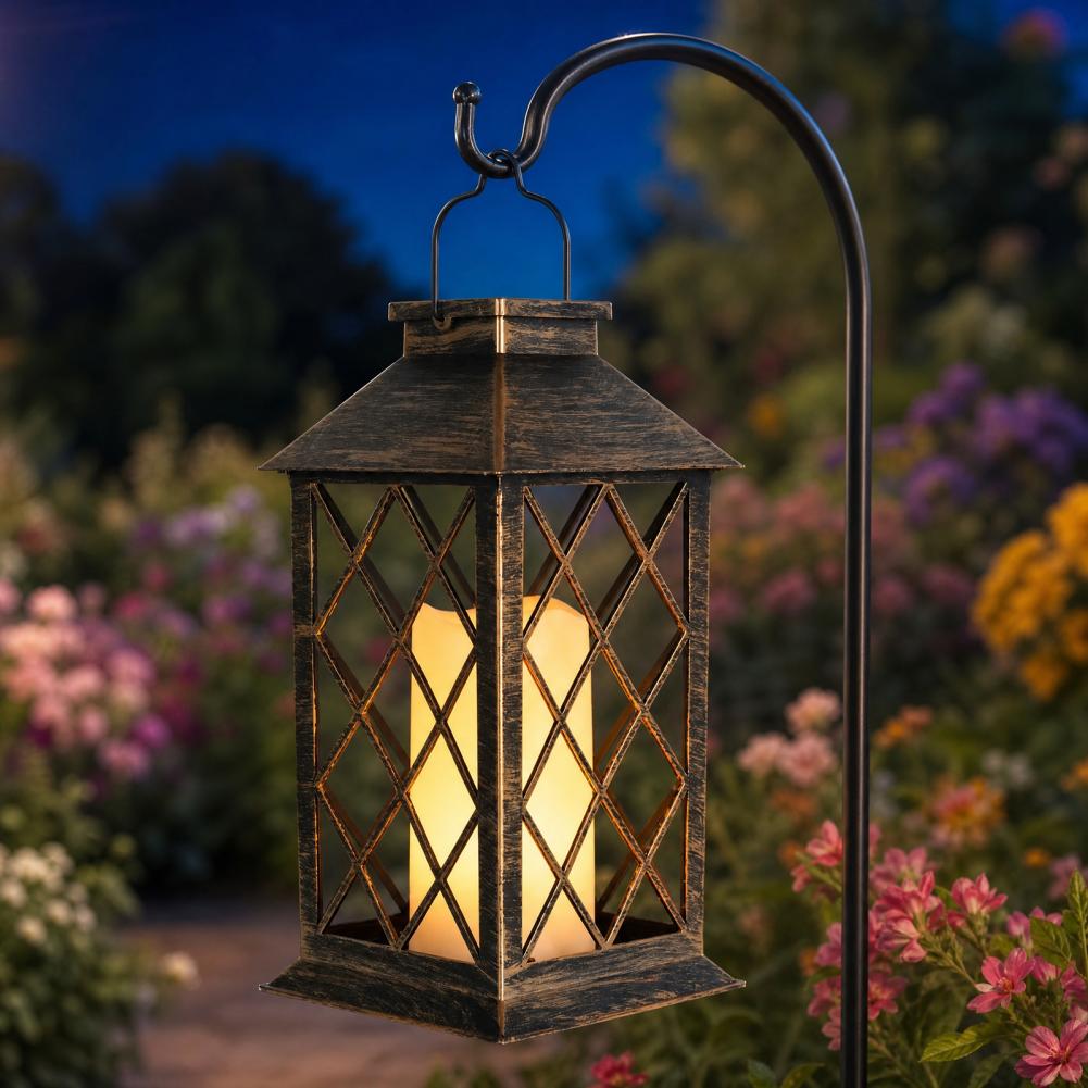 Retro Solar Lantern, Outdoor S - Outdoor Lighting Yard Decoration recension och pris