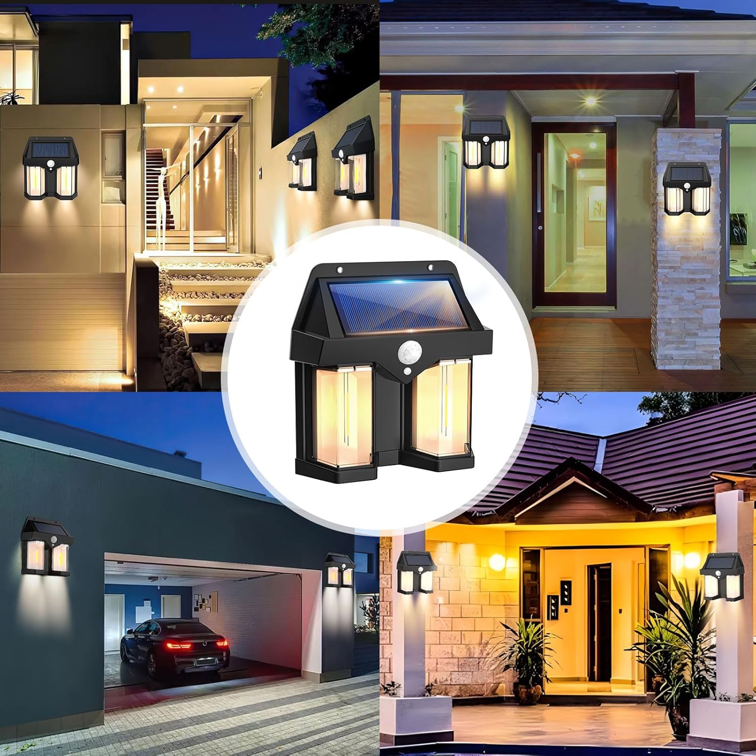 Solar Powered Wall Light Vinta - Outdoor Lighting Driveway recension och pris