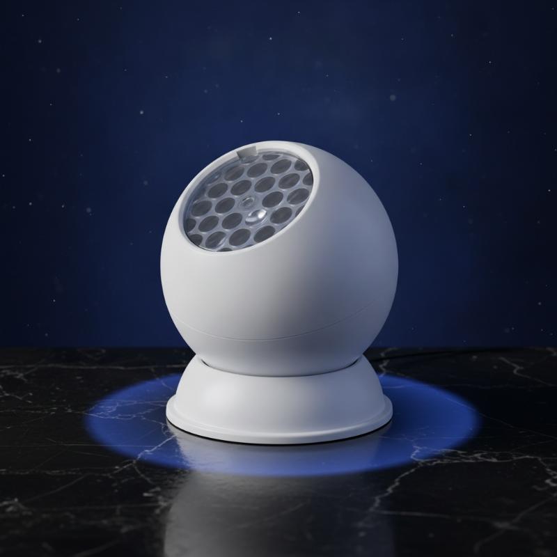 360° Rotating LED Snowflake Pr - Outdoor Lighting And Decor recension och pris