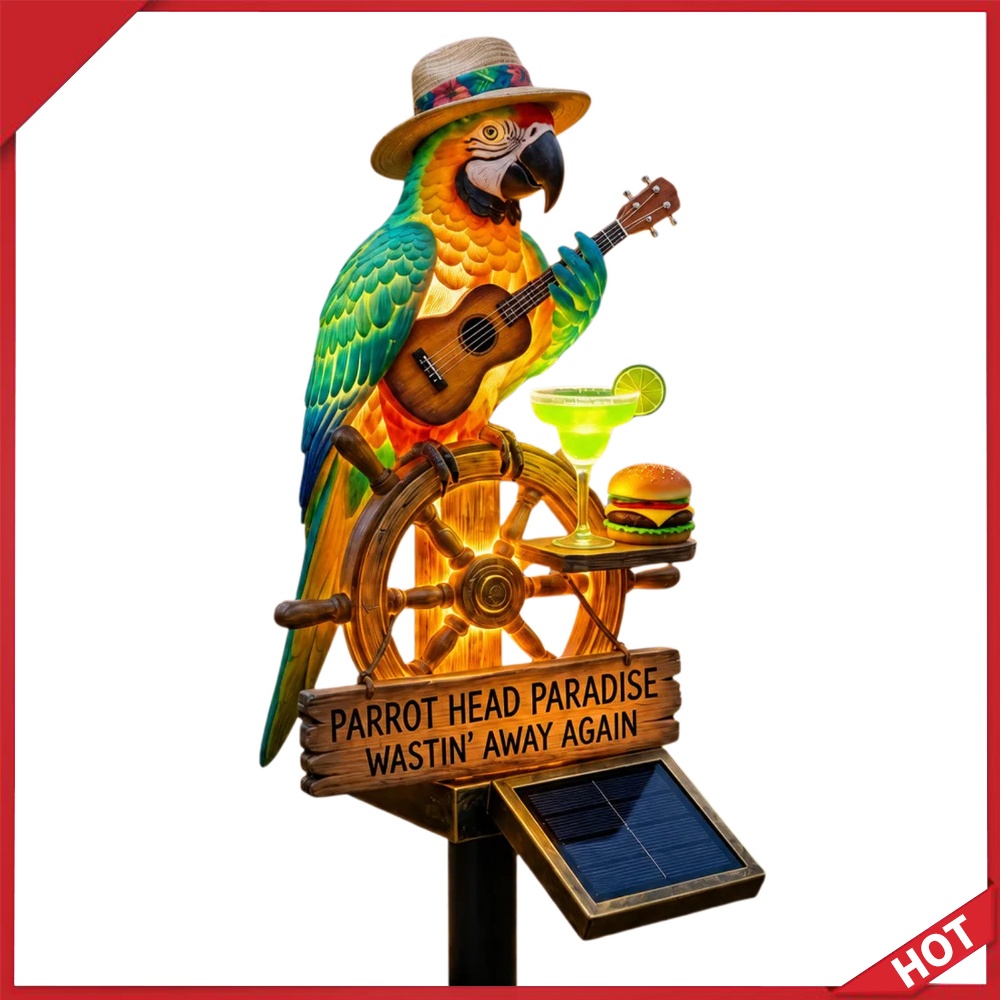 Solar-Powered Outdoor Parrot S - Outdoor Lighting Yard Decoration recension och pris