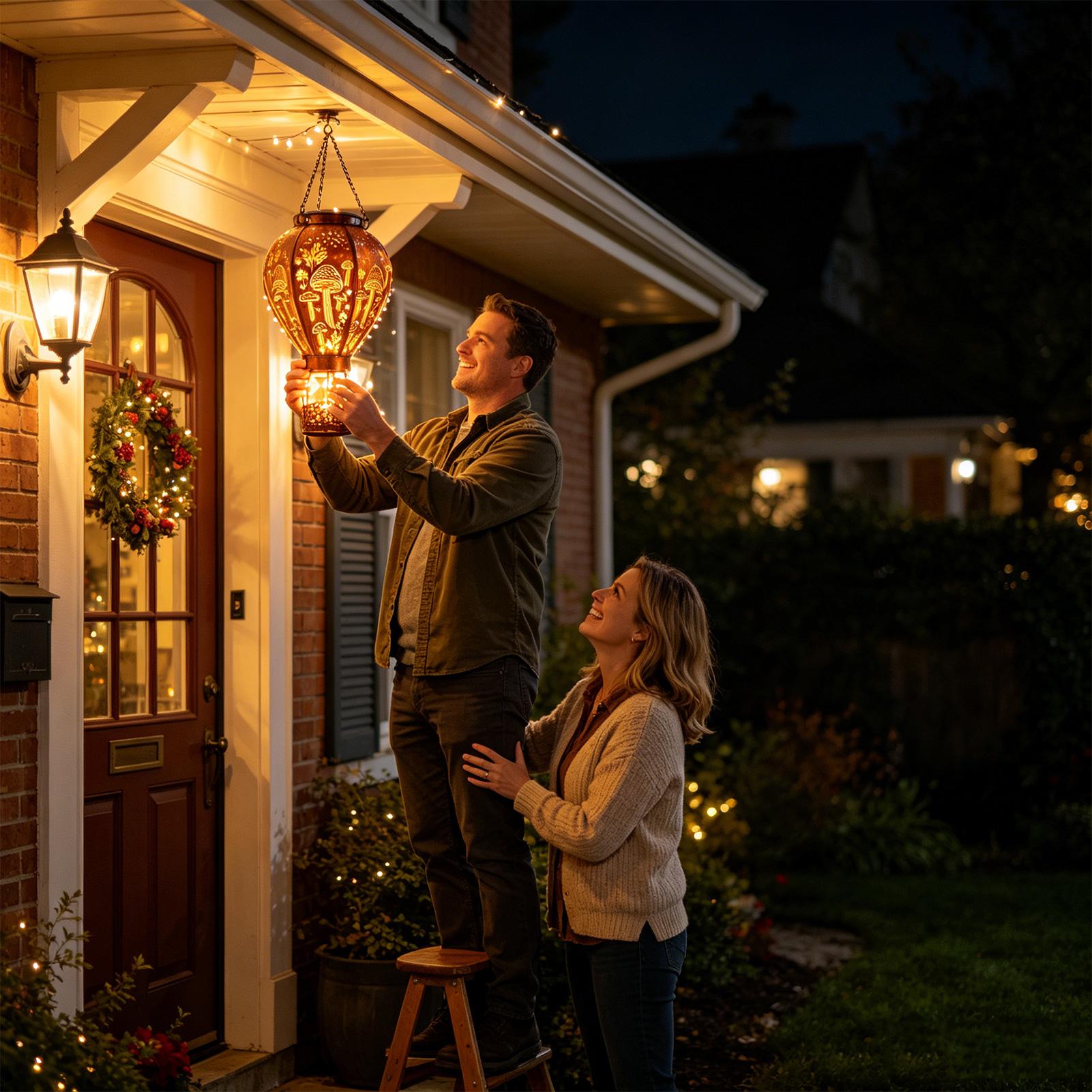 Hot Air Balloon Solar Light Hu - Solar Path Light recension och pris