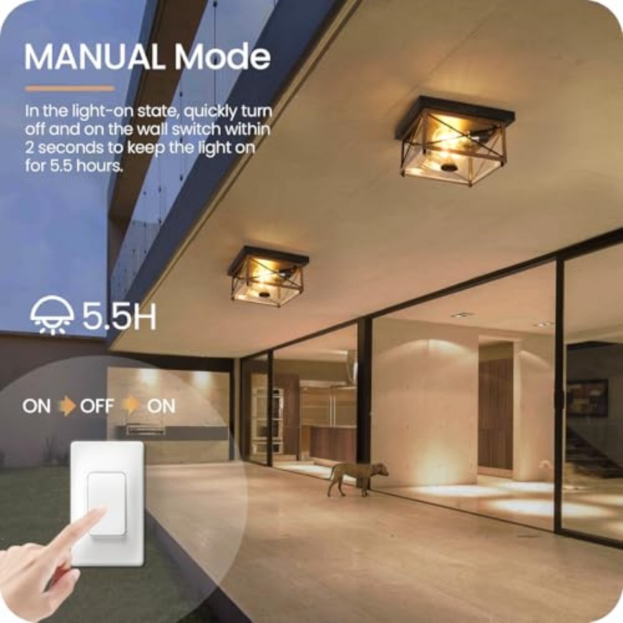 Outdoor Ceiling Light with Mot - Outdoor Lighting Sensor recension och pris