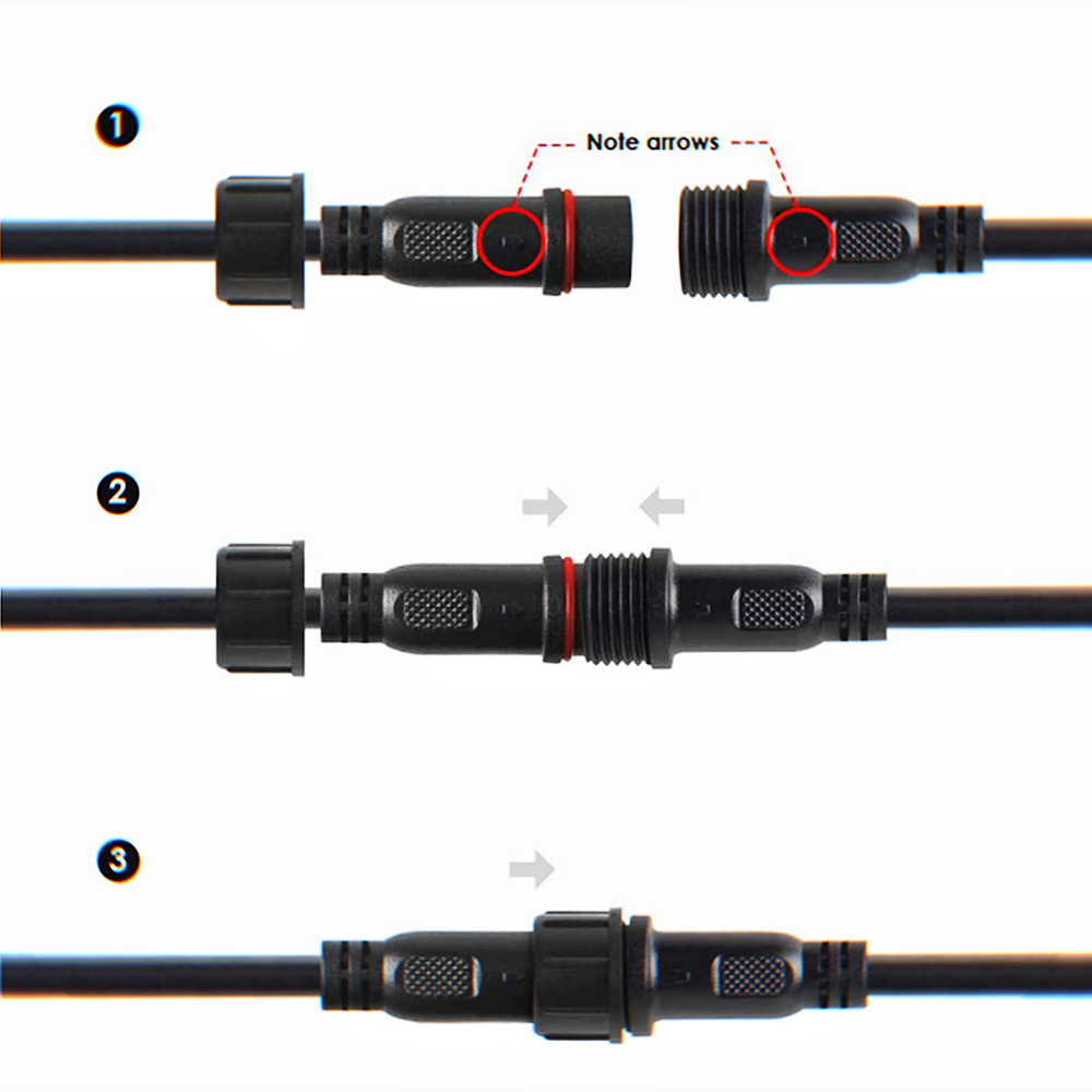 2pin DC LED Cable 1 Metre Exte - Outdoor Lighting Connectors recension och pris