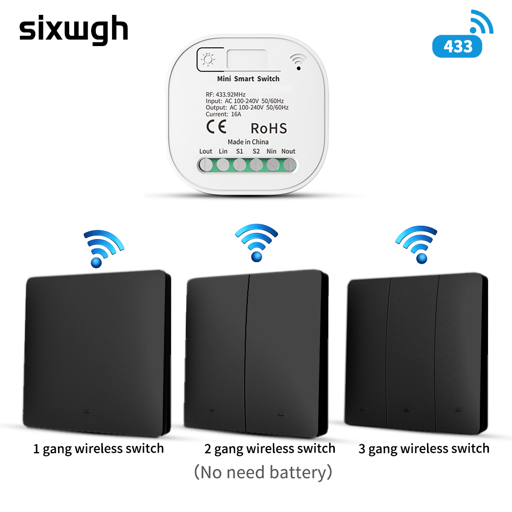 SIXWGH Wireless Intelligent Sw - Outdoor Lighting Install recension och pris