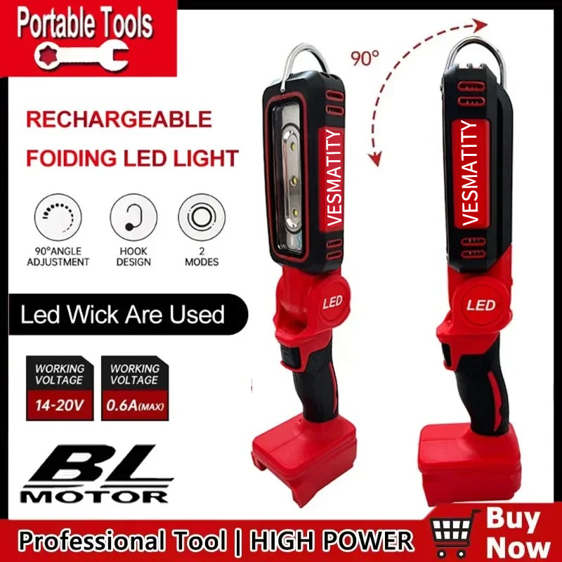 Super Bright 90° LED Work Ligh - Outdoor Lighting Garage recension och pris